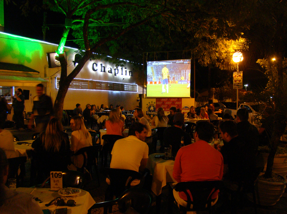 Copa América é no Chaplin