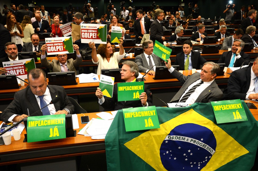 Brasília - A Comissão Especial da Câmara que analisa o pedido de impeachment da presidenta Dilma Rousseff está discutindo neste momento o parecer do relator, Jovair Arantes (Fábio Rodrigues Pozzebom/Agência Brasil)