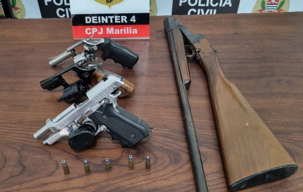 Civil Apreende Quatro Armas Em Casa Na Zona Norte Mar Lia Not Cia