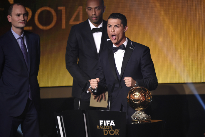 Cristiano Ronaldo confirma favoritismo e fatura a Bola de Ouro