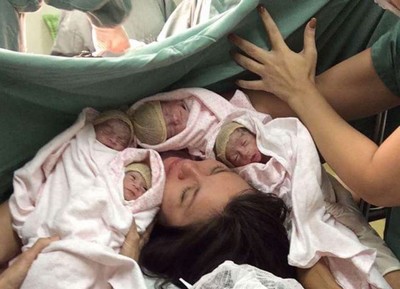 Mãe da à luz quadrigêmeos e morre 24h após o parto