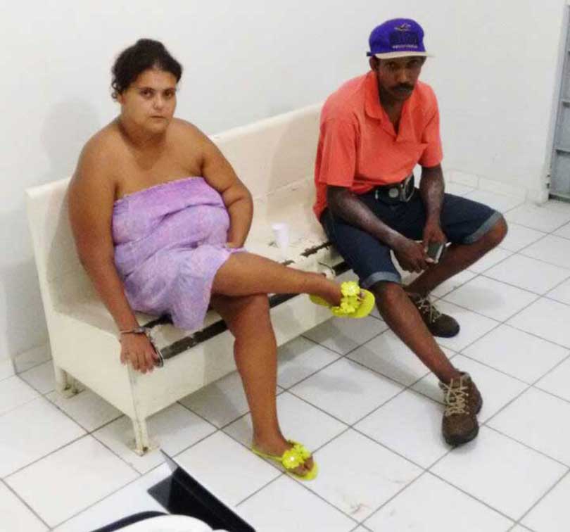 Marido e mulher furtam bar e acabam presos em flagrante