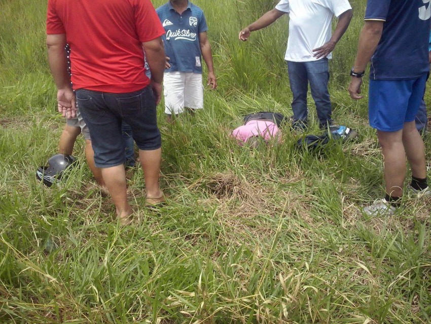 Acidente de moto fere duas pessoas na Rodovia SP-294