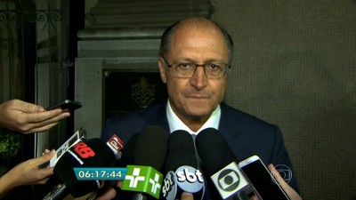 Alckmin fala pela 1ª vez sobre morte do filho