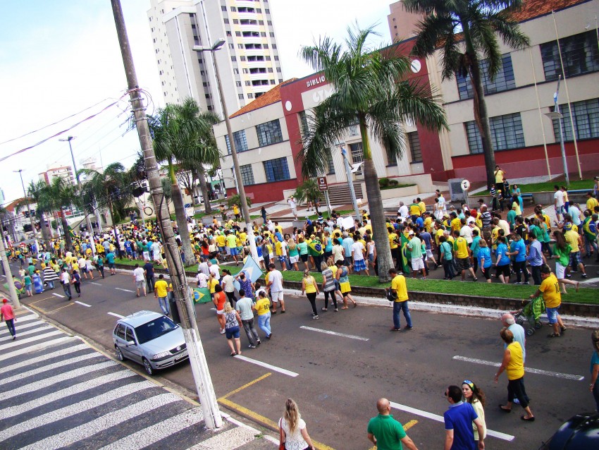 Marília organiza protesto contra Dilma neste domingo