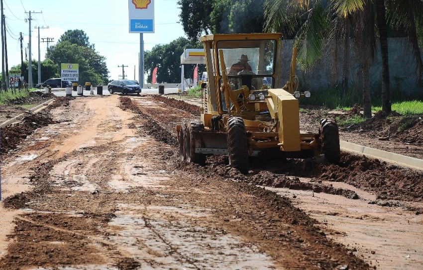 Obra interliga zona Sul à Rodovia do Contorno