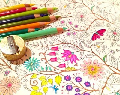 Livros de colorir para desestressar adultos viram moda