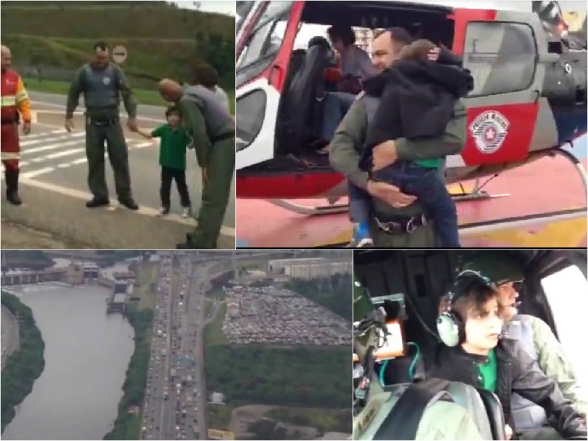 Helicóptero da PM salva vida de garoto mariliense