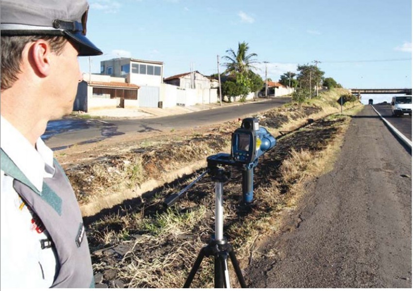 Começa utilização de radares móveis no Contorno