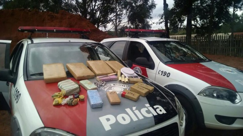 Polícia Militar faz grande apreensão de maconha na zona sul