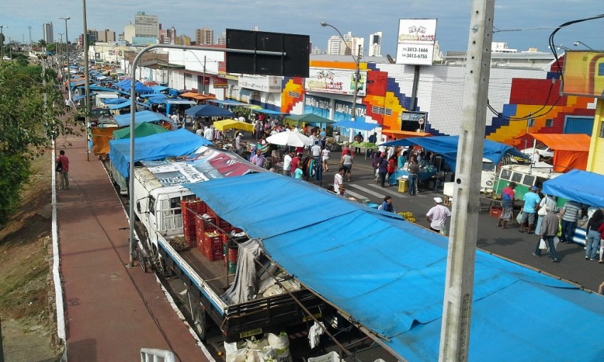 Feira livre da Avenida Sampaio Vidal será ampliada