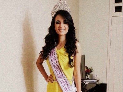 Miss Mato Grosso toma atitude radical e aparece careca