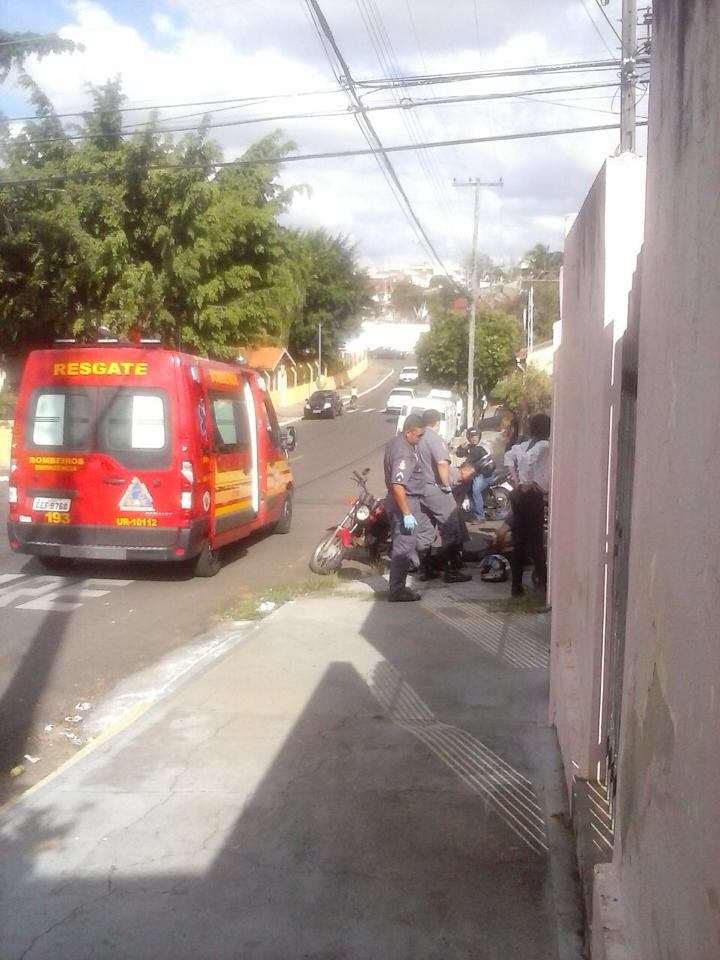 Acidente entre motos na zona norte deixa dois feridos