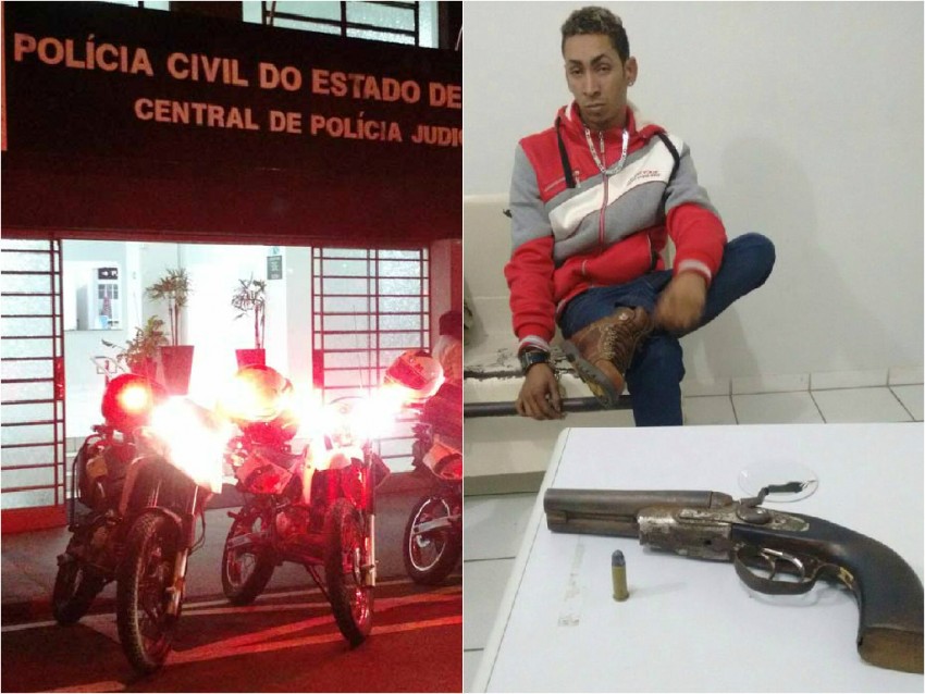 Polícia Militar prende rapaz com arma na zona oeste de Marília