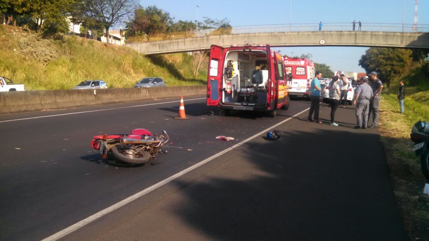 Vítima de acidente na Rodovia do Contorno continua internado