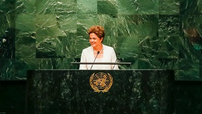 Dilma Rousseff diz que Brasil é um país de refugiados