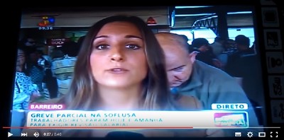 Repórter de Portugal é apalpada por homem ao vivo