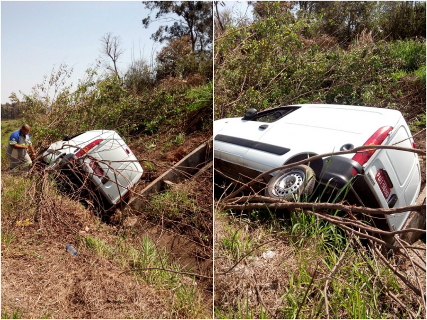 Motorista que vinha para Marília sofre acidente na SP-294