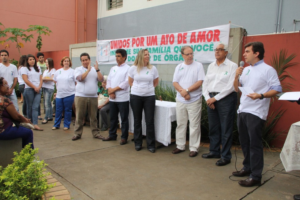 Famema realiza ato de conscientização para doação de órgãos