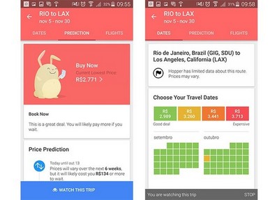 Aplicativo mostra passagens de avião baratas