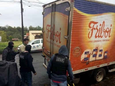 Caminhão da Friboi é interceptado com maconha