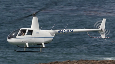 Papai Noel armado rouba helicóptero no interior de SP