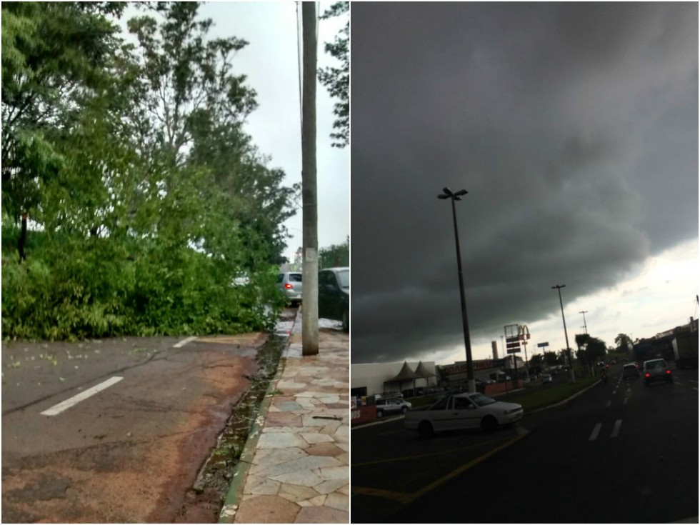 Forte chuva deve atingir Marília nesta terça