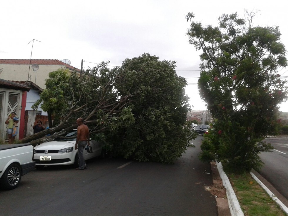 Chuva forte causa transtornos aos marilienses