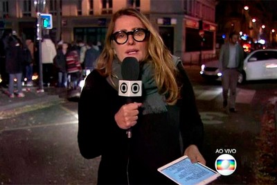 Jornalista da Globo reclama ao vivo do trabalho