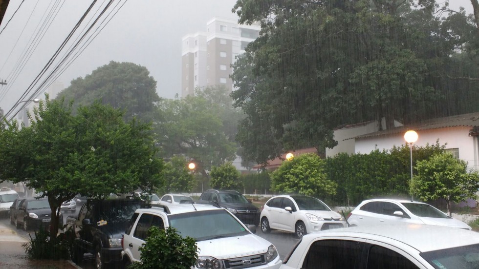 Grande quantidade de chuva pode atingir Marília