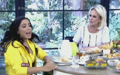 Anitta leva bronca de Ana Maria ao vivo em programa