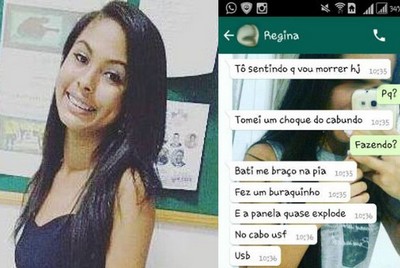 Adolescente prevê sua morte através de mensagens via WhatsApp