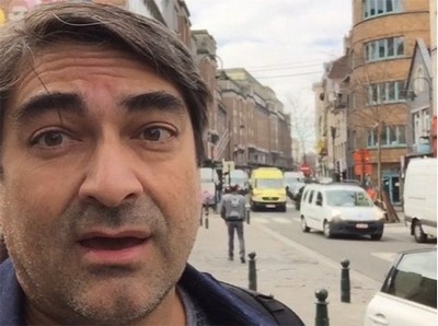 Zeca Camargo escapa por pouco de atentado na Bélgica