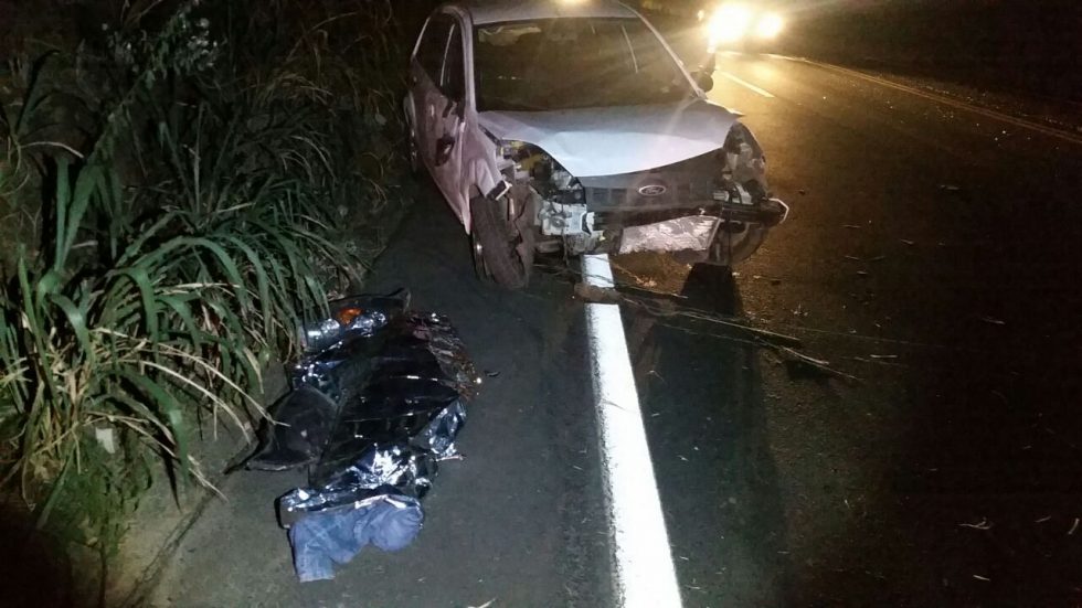 Acidente deixa vítima fatal na Rodovia SP-333