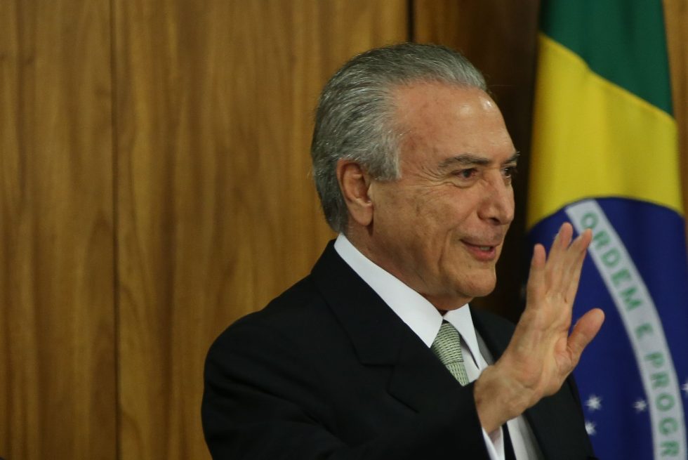 Temer fala sobre programas sociais e Lava Jato