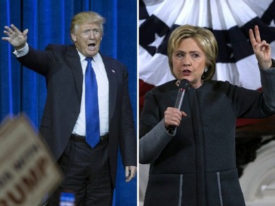 Pesquisa mostra Trump a um passo de alcançar Hillary