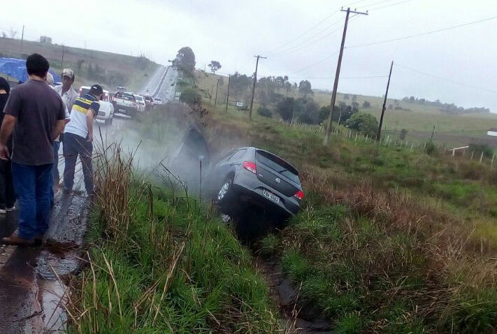 Marília tem sexta com chuva e acidentes