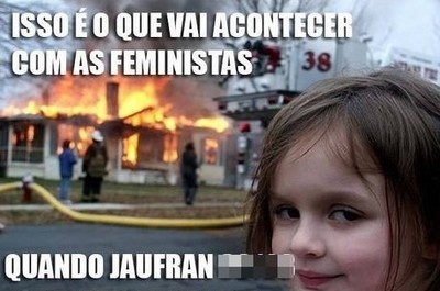 Candidato a vereador ameaça atear fogo em feministas