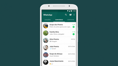 WhatsApp mantém mensagens apagadas no celular