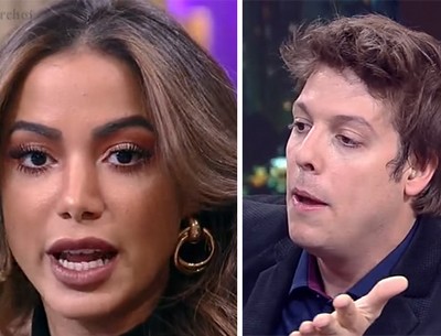 Fábio Porchat faz piadas com plásticas de Anitta