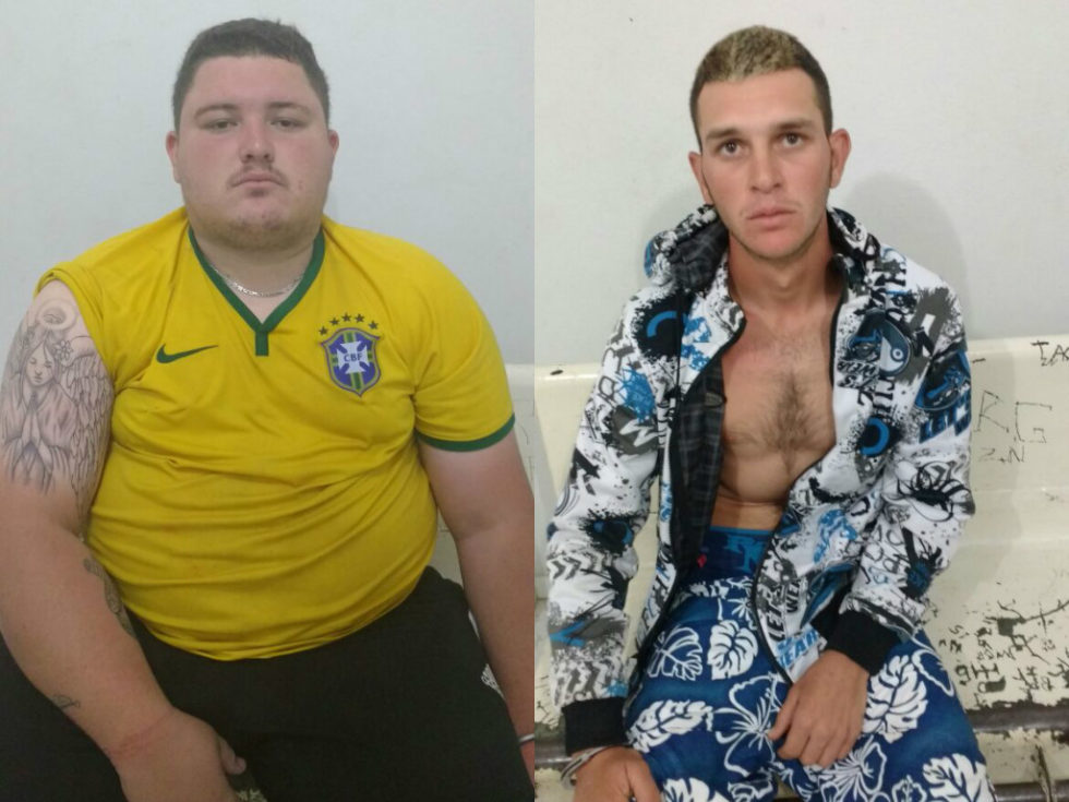 PM prende dois após roubo e perseguição