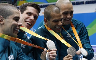 Brasil bate recorde de medalhas na Paralimpíada