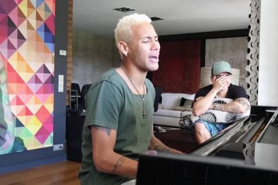 Neymar lança música e vira piada na web