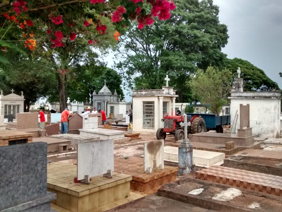 Sistema localiza túmulos no Cemitério da Saudade