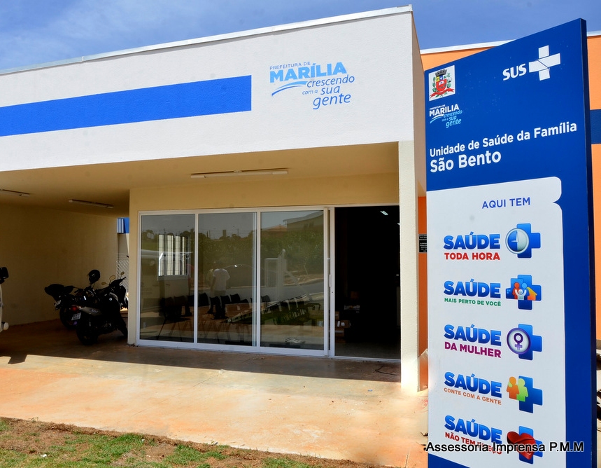 Prefeitura entrega USF São Bento na zona sul