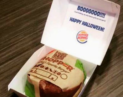 Burger King se fantasia de McDonald’s para o Halloween