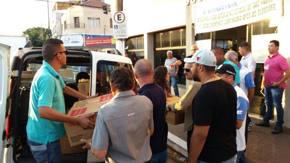 Cartório Eleitoral recebe primeiras urnas em Marília