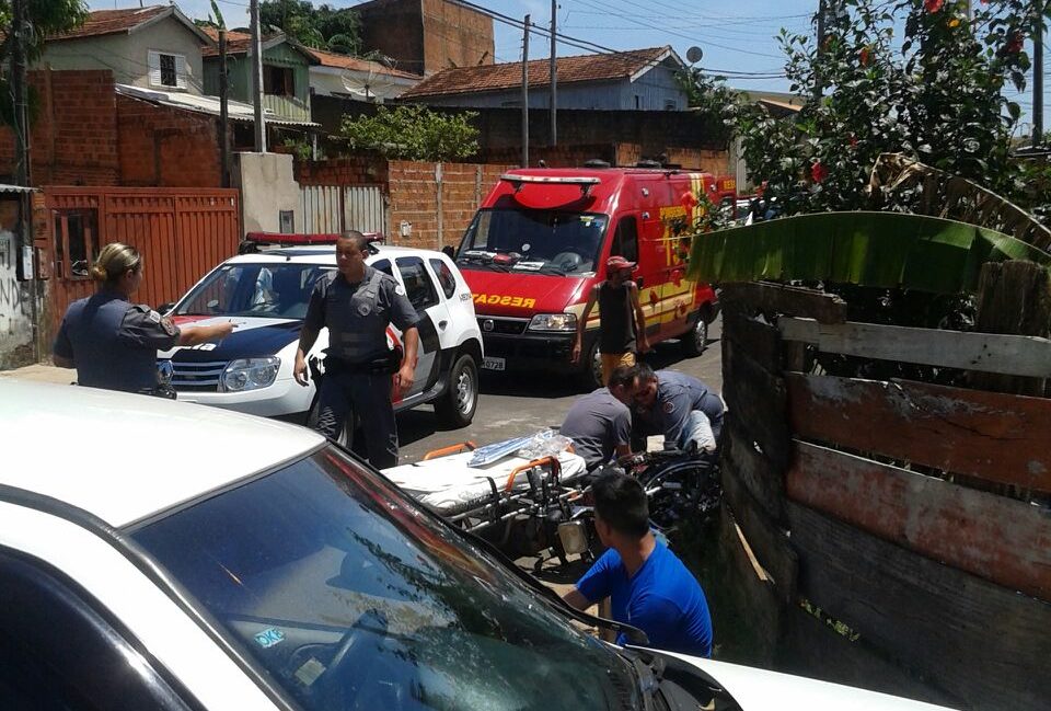 Fuga termina em grave acidente na Vila Barros