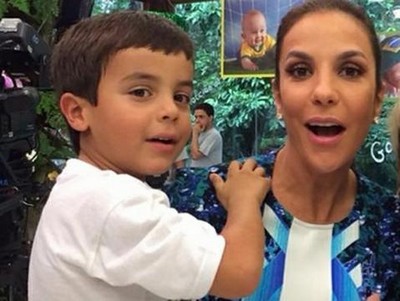 Filho de Ivete Sangalo comete gafe com Alcione