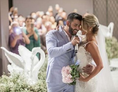 Gusttavo Lima veta namorada do pai em casamento